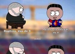 Enlace a Raphinha, dale que tú sabes.