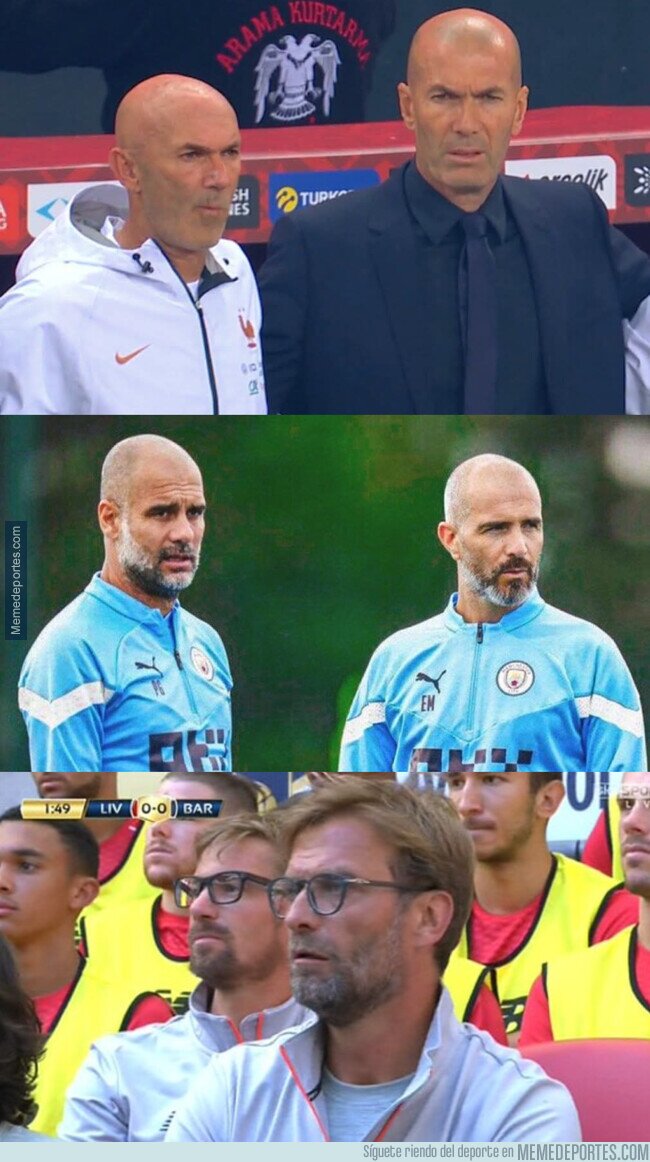 1246517 - Los grandes entrenadores se llevan a su clon como asistente