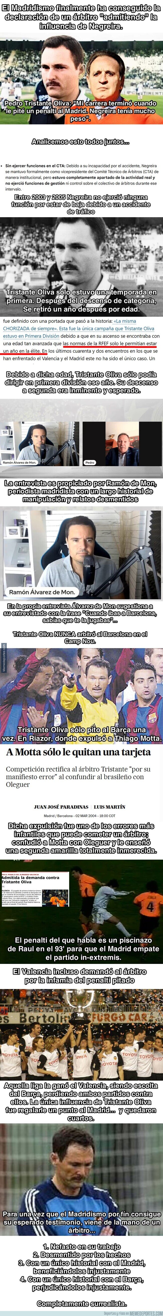 1246521 - Tristante Oliva, el PEOR caballito de guerra al que se aferra el Madridismo