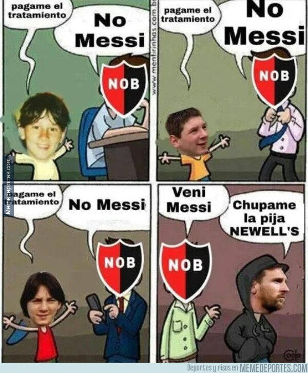 1246567 - La historia de Messi con Newell's resumida