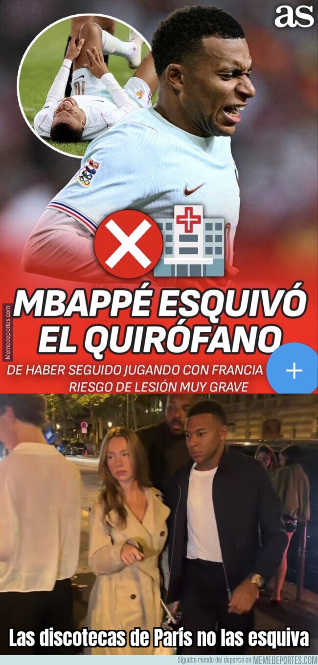 1246704 - Curioso método de recuperación el de Mbappé