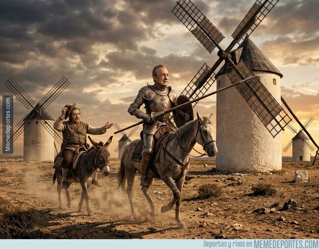 1246725 - Florentino de la Mancha y sus enemigos imaginarios