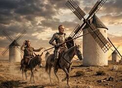 Enlace a Florentino de la Mancha y sus enemigos imaginarios