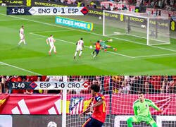 Enlace a Lamine marcando en los primeros minutos de todos los partidos de España