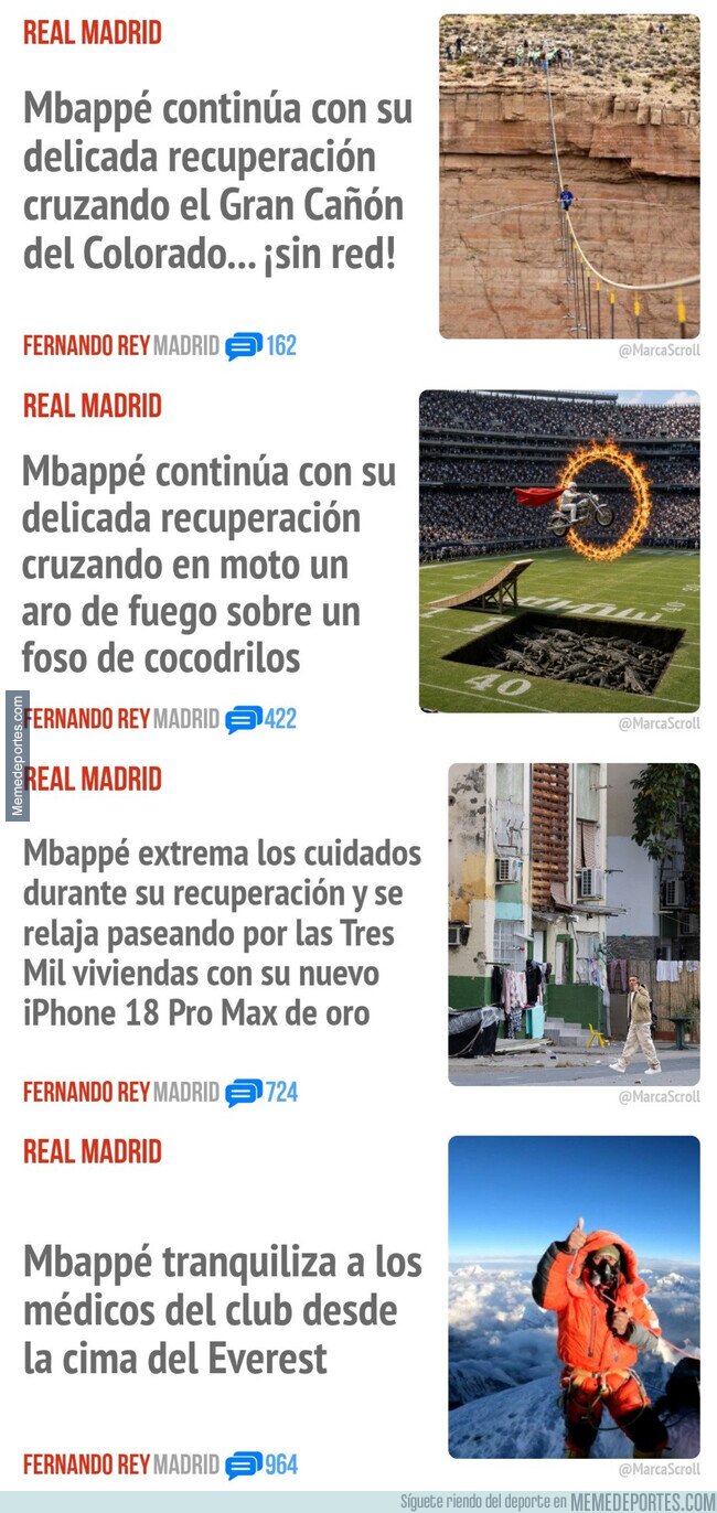 1246795 - Mbappé continúa con su delicada recuperación, por @MarcaScroll