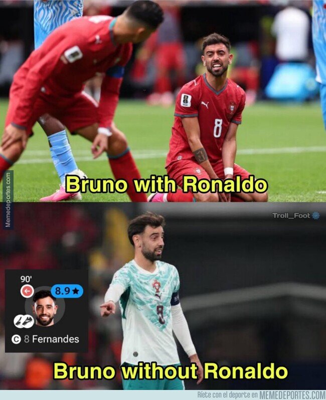 1246813 - Bruno es el más feliz tras la salida de Cristiano