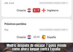 Enlace a La Croacia de Modric recibe a España en el peor momento