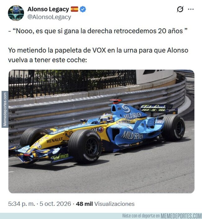 1246849 - Retroceder 20 años también tiene su punto, por @AlonsoLegacy
