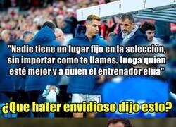 Enlace a Cristiano estrena nueva contradicción, que emoción.