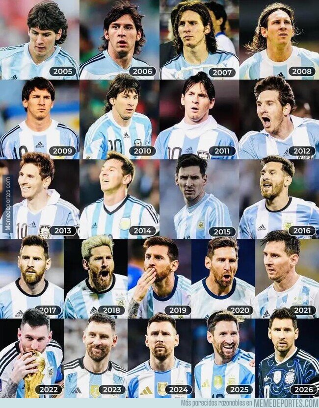 1246863 - Hoy acabaron 21 años de historia de Messi en la selección