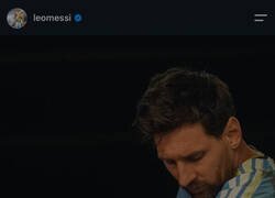 Enlace a El mensaje de Cristiano reconociendo la trayectoria de Messi