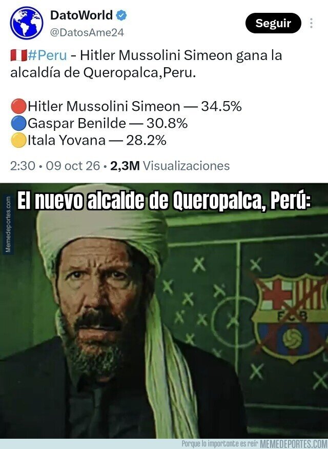 1246977 - Curioso nombre el del nuevo alcalde