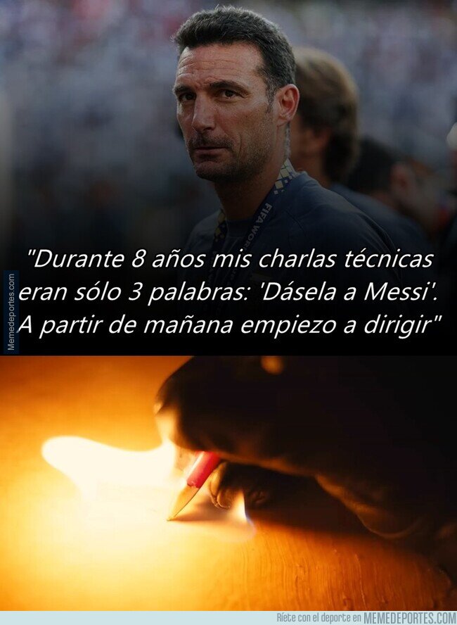 1247002 - La frase más dura de Scaloni
