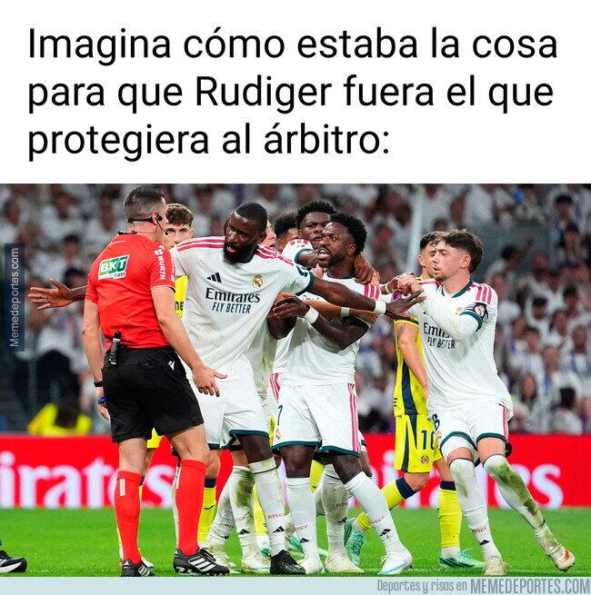 1247048 - Cuando Rudiger es el que pone la calma