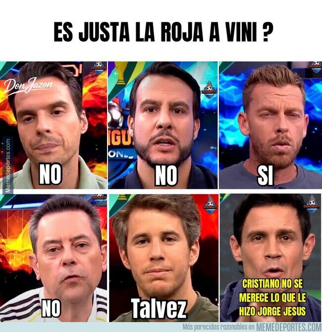 1247173 - Debate por la roja de Vinicius