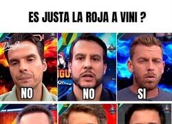 Enlace a Debate por la roja de Vinicius
