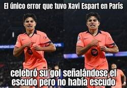 Enlace a El único fallo de Xavi Espart
