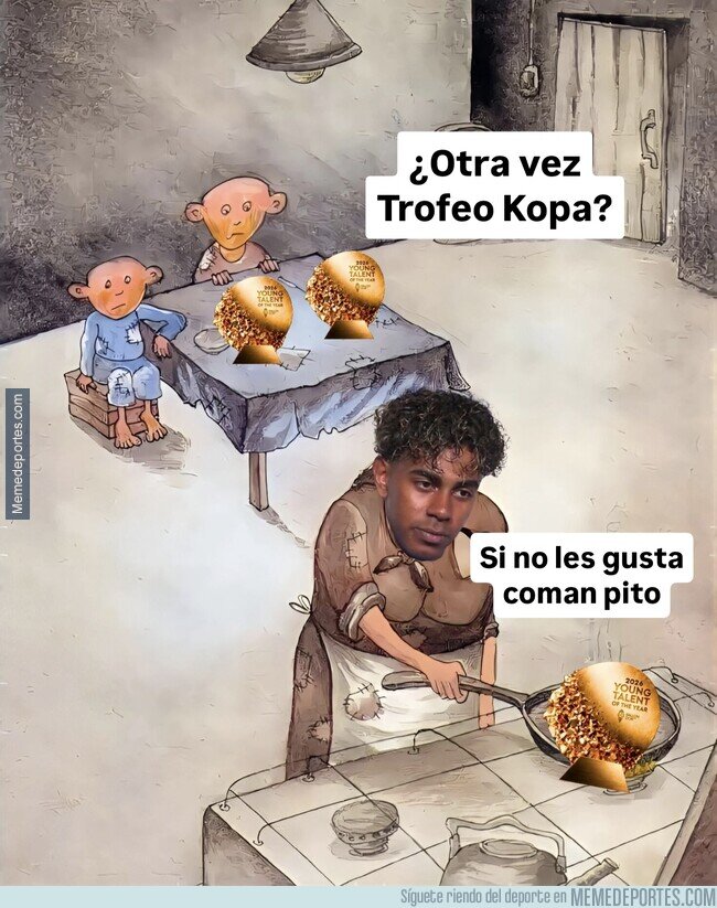 1247722 - Y ya van tres premios al mejor joven para Lamine