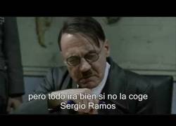 Enlace a Hitler se entera que a Sergio Ramos se le cae la Copa