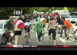 Enlace a Contador suelta un guantazo a un espontáneo
