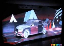 Enlace a Proyección 3D sobre un Audi
