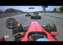 Enlace a Impresionante salida Alonso en el GP de Cataluña 2011