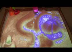 Enlace a Realidad aumentada en cajón de arena