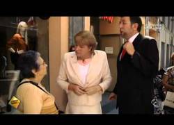 Enlace a Rajoy & Merkel por Madrid. Atención al hombre del final