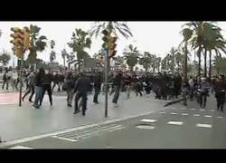 Enlace a Manifestantes contra policías infiltrados en Barcelona