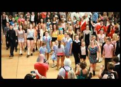 Enlace a El flashmob más friki por el momento