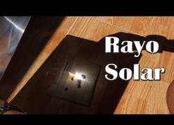 Enlace a La potencia de la energía solar, concentrada en un rayo, tú también puedes hacerlo