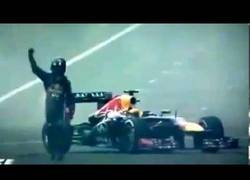 Enlace a Así celebró Sebastian Vettel su cuarto mundial de F1