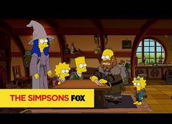 Enlace a Intro de Los Simpson en homenaje a ''El hobbit''