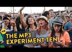 Enlace a En la línea de curiosidades, el experimento MP3