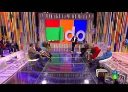 Enlace a Paco León le dedica un buen ''¡zas, en toda la boca!'' a Frank Blanco del programa Zapeando