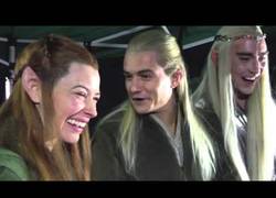 Enlace a Los actores de El Hobbit reaccionan a las reacciones de los fans viendo el tráiler de la nueva peli