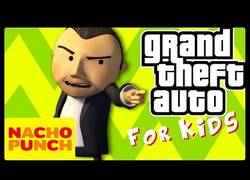 Enlace a Si GTA fuera un juego para niños tipo Dora la Exploradora (inglés)
