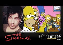 Enlace a El tema de Los Simpson interpretado a guitarra por una única persona