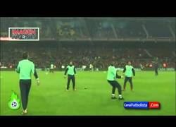 Enlace a El típico calentamiento que cualquier equipo puede hacer, ¿no?