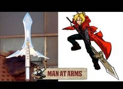 Enlace a Forjando la lanza de Edward Elric de Full Metal Alchemist