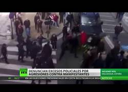 Enlace a Denuncian la violencia policial contra manifestantes en España