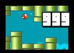 Enlace a Cuando llegas al nivel 999 en Flappy Bird...