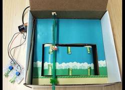 Enlace a Flappy Bird en versión real y analógica