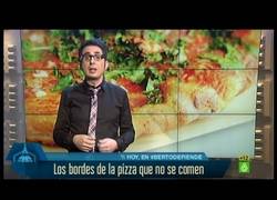 Enlace a Berto Romero defendiendo los bordes de pizza