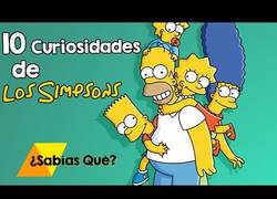 Enlace a 10 curiosidades de Los Simpson