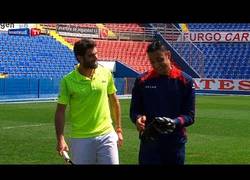 Enlace a En un duelo tenista vs. portero, ¿con quién irías?