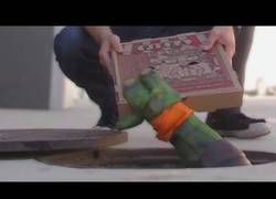 Enlace a Repartiendo pizza a las tortugas ninjas