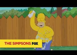 Enlace a Como era de esperar, Homer Simpson hace el Ice Bucket Challenge. ¿Quieres saber a quién nomina?
