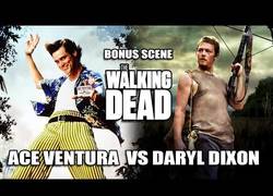 Enlace a Ace Ventura vs Daryl Dixon, el mashup definitivo