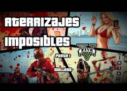 Enlace a Aterrizajes graciosos e imposibles en GTA